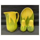 Shawnee Salt & Pepper, Pitcher & Platter