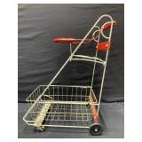 AMSCO Metal Toy Shopping Cart/Doll Stroller