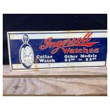 Ingersoll Metal Embossed Sign