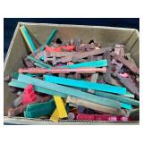 Large Lot of Vintage Lincoln Logs