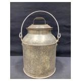 Galvanized Metal Dairy Can