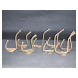 Ball End Hat Coat Rack Hooks