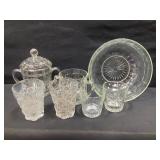Hazel Atlas Sugar Bowl & Serving Bowl