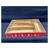 Wooden Silverware Container