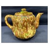 Spongeware Tea Pot