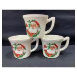 Waving Santa Claus Mugs Made in USA