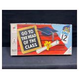 Milton Bradley Go To The Head Of The Class Game