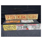 WI and OK License Plates (8)