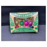 Shiny Brite Christmas Ornaments In Box