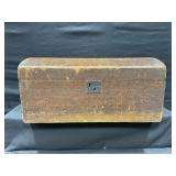 Wooden Box with Iron Latch