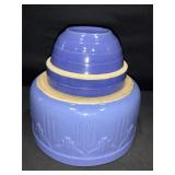 Made in USA Royal Blue Pottery Bowls