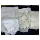 Lace Curtains and Table Cloths