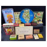Vintage Games and Puzzle Lot