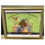 Smokey Bear Framed Poster