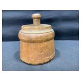 Wooden Butter Stamp Press