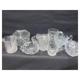 Glass Trinket Dish, Candy Dish, Creamer