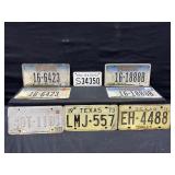 TX and MT License Plates (8)