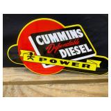 Cummins Diesel Powder Coat Sign