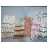 Crocheted Half Aprons