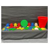 Playskool Bristle Blocks and Bear Set