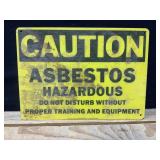 Caution Fiber Glass Sign
