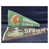 Springfield IL Vintage Pennants