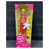 Coca-Cola Party Barbie-NOS