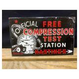 Hastings Compression Powder Coat sign