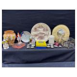 Pottery, Figurines, Decor, and Forms Lot