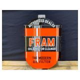 Fram Powder Coat Porcelain Flange