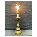 Vintage Brass Adjustable Dimness Lamp - Works