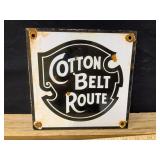 Cotton Belt Route Powder Coat Porcelain