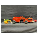 Metal Tractors, Excavator, and Nylint Tournarocker