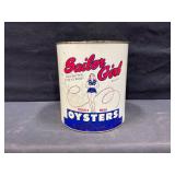 Sailor Girl Oysters Tin