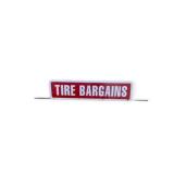 Tire Bargains Double Sided Metal Sign
