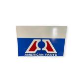 American Parts Double Sided Painted Metal Sign