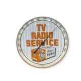 TV Radio Service Glass Face Thermometer