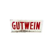 Gutwein Painted Metal Flange Sign