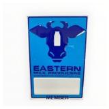 Eastern Milk Producers Member Embossed Metal Sign
