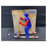Ski Champ Pull Toy with Box