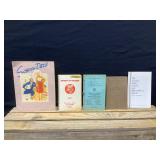 Vintage School Planner, Notebook, Books