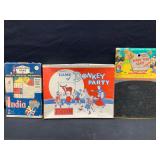 Donkey Party, India Games & Self Erase Slate Toy