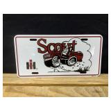 International Harvester Scout License Plate