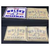 Drink Walshï¿½s Beverages Decals