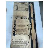 Orange Banner Railroad Steel Posts Display