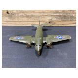 Marx Pressed Steel Military Army Airplane