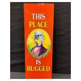 Nixon Watergate Metal Sign