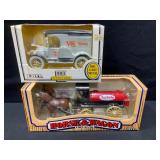 Ertl Advertising Die Cast Truck Banks-NOS