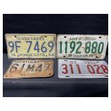 License Plates 1940ï¿½s & 50ï¿½s