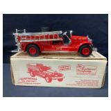 Ertl Firetruck Cast Metal Bank